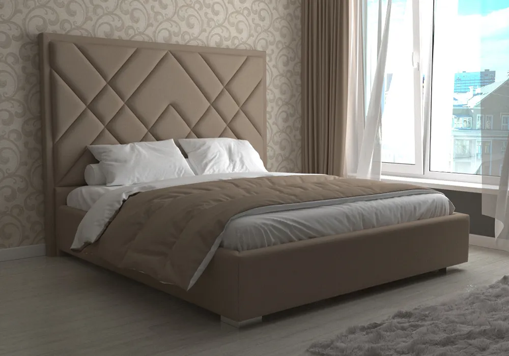Кровать  Колин с мягкими панелями