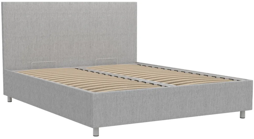 Кровать с ящиками для белья Белла 160х200 с бельевым ящиком Кантри Беж