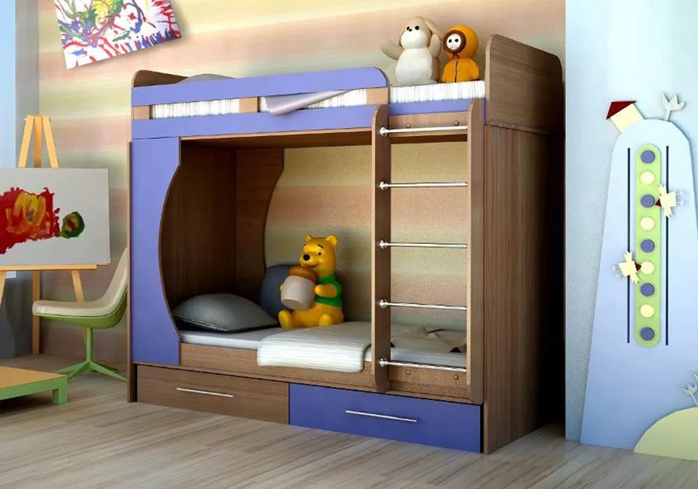 Детская кровать для мальчика Орбита