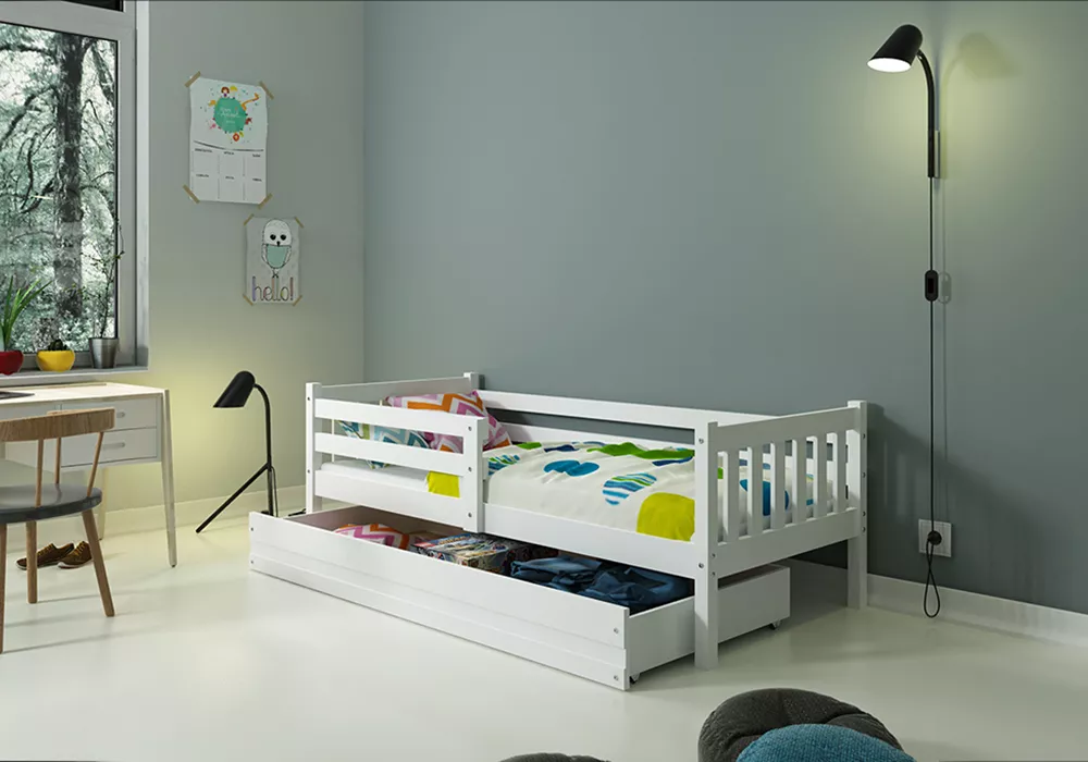 Детская кровать для мальчика Малыш-2 - (Соня)
