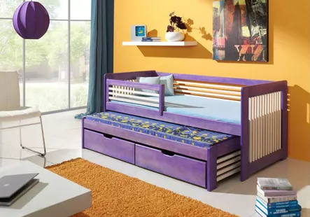 детская кровать с бортиками Муза