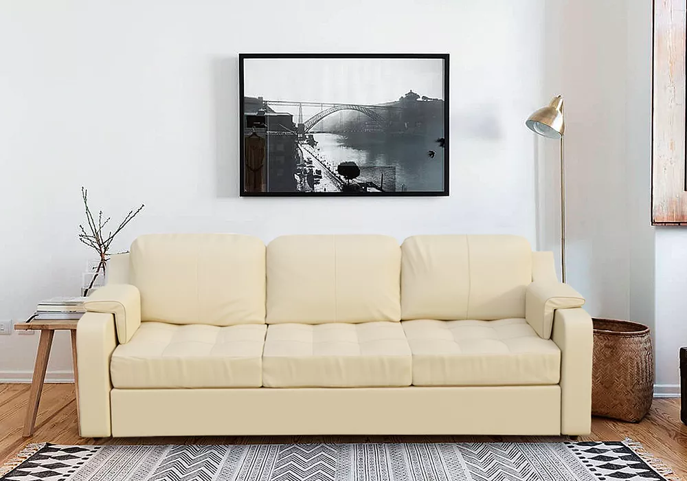 кожаный диван Берета Дизайн 3 кожаный
