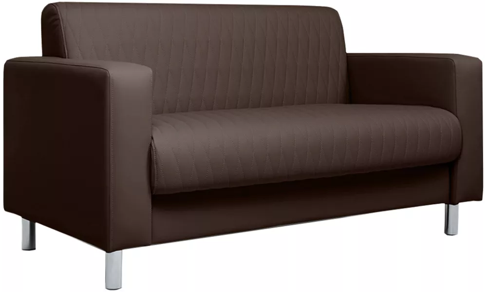 диван в кабинет Ария 10.03 двухместный Дизайн 4