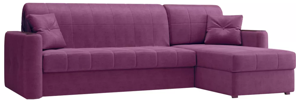 диван кровать аккордеон Ницца Плюш Фиолет
