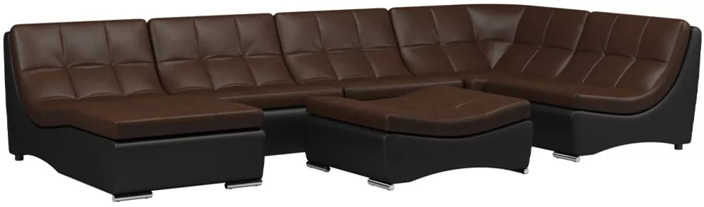 диван пума Монреаль-7 Дизайн 4 кожаный