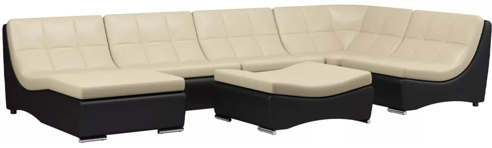диван пума Монреаль-7 Дизайн 2 кожаный