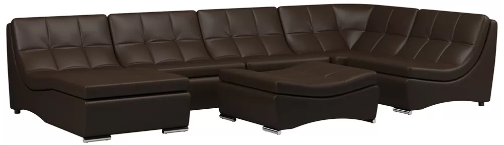 диван пума Монреаль-7 Дизайн 1 кожаный