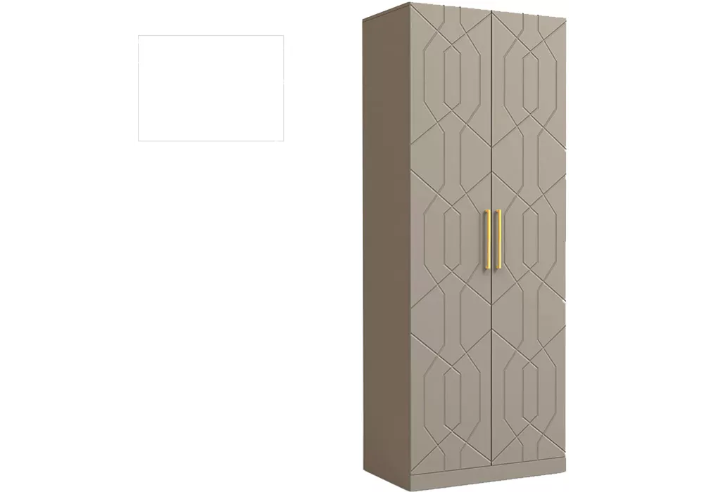 Распашной шкаф в прихожую Дольче-2 Дизайн-2