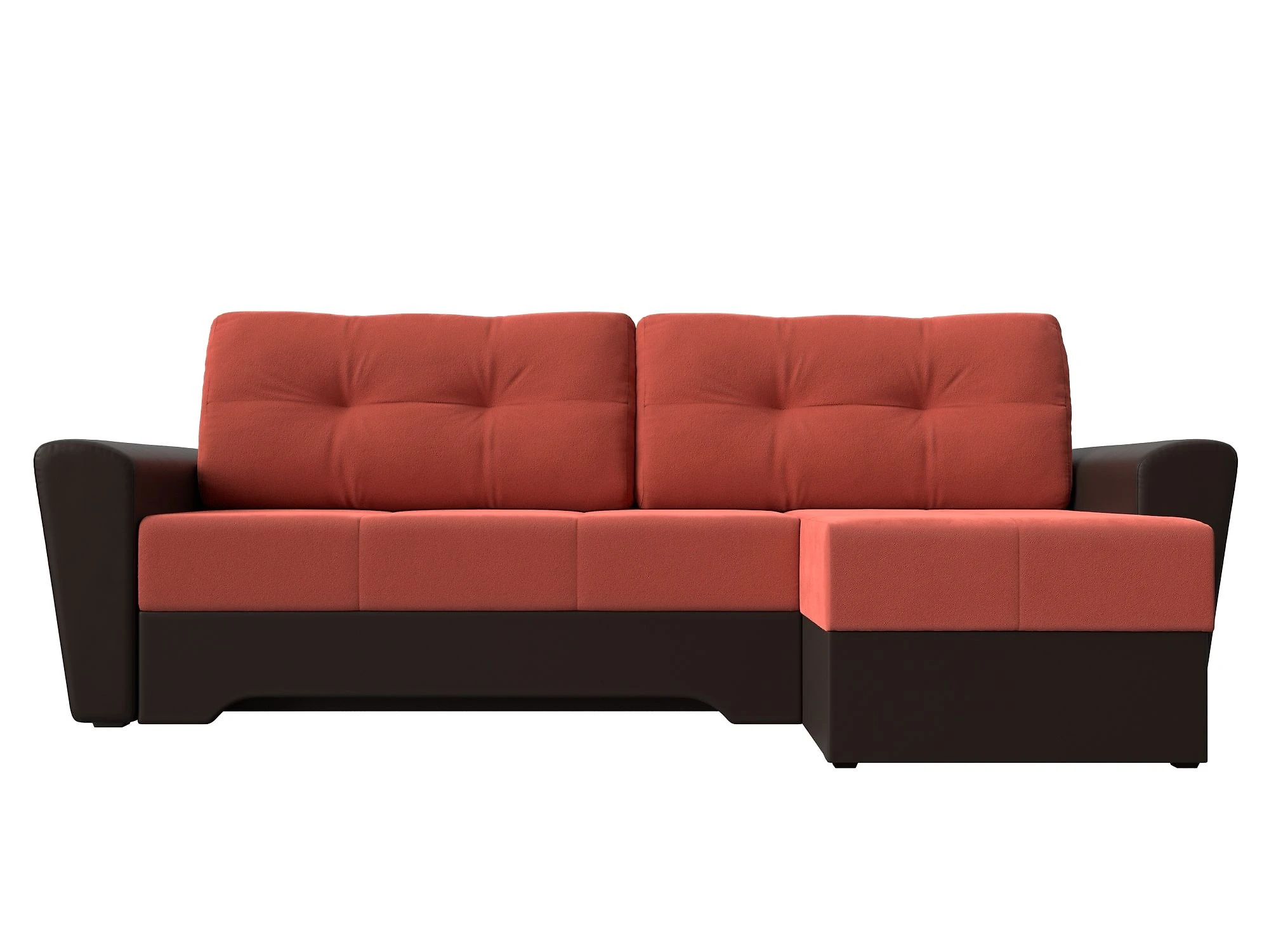 Угловой диван бордовый Амстердам Дизайн 39