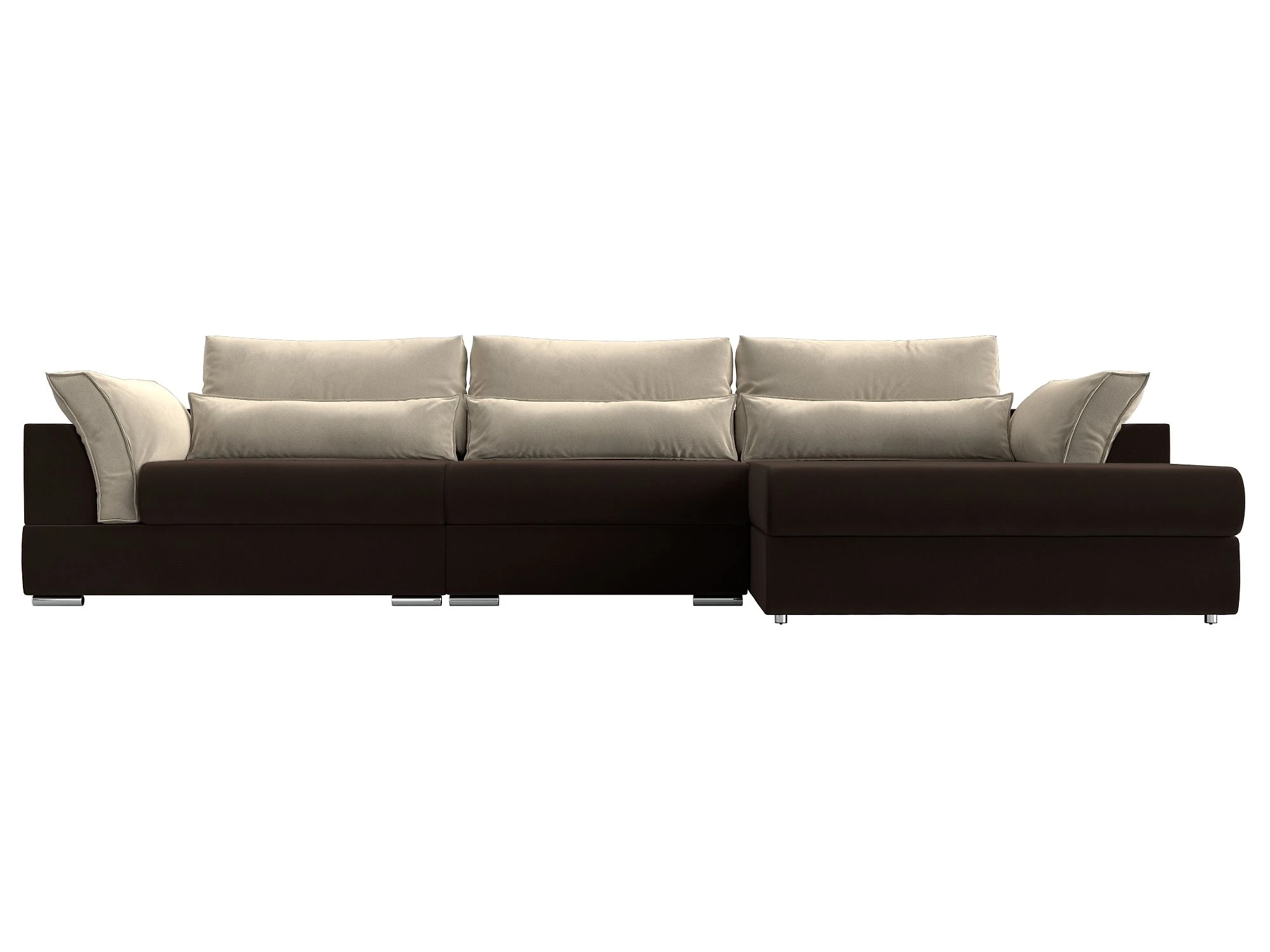 Угловой диван с левым углом Пекин Лонг Дизайн 18