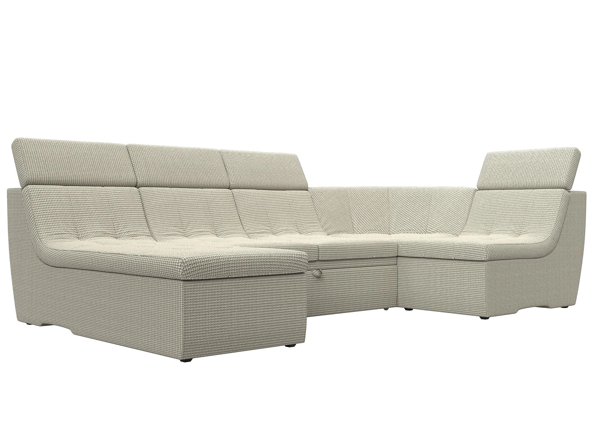 Угловой диван с канапе Холидей Люкс-П Дизайн 13