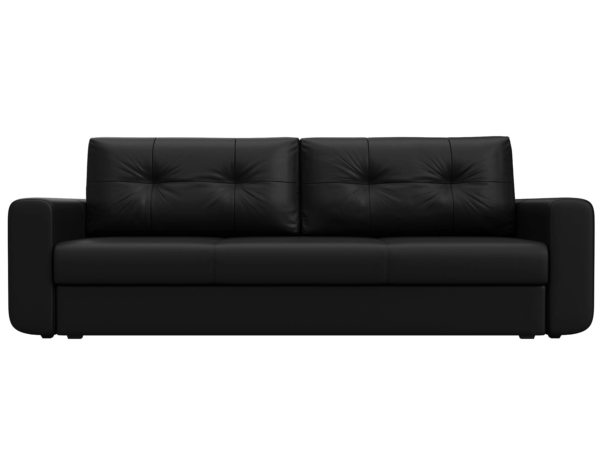 Чёрный диван Лига-031 Дизайн 14