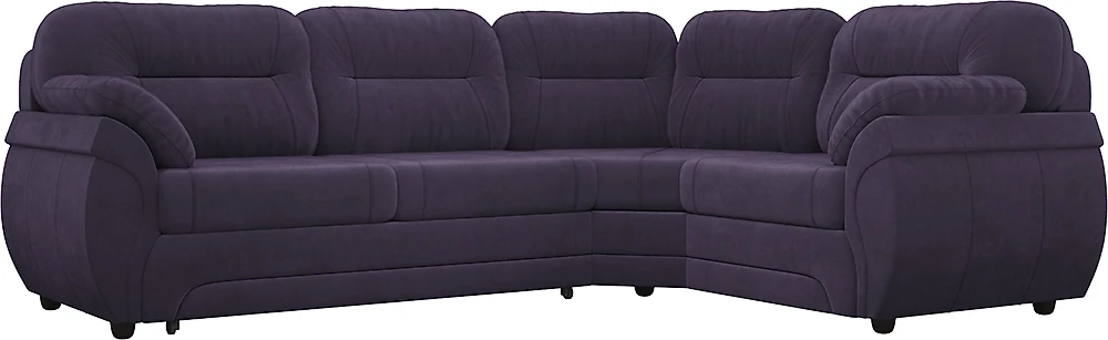 Угловой диван-кровать Бруклин Фиолетовый