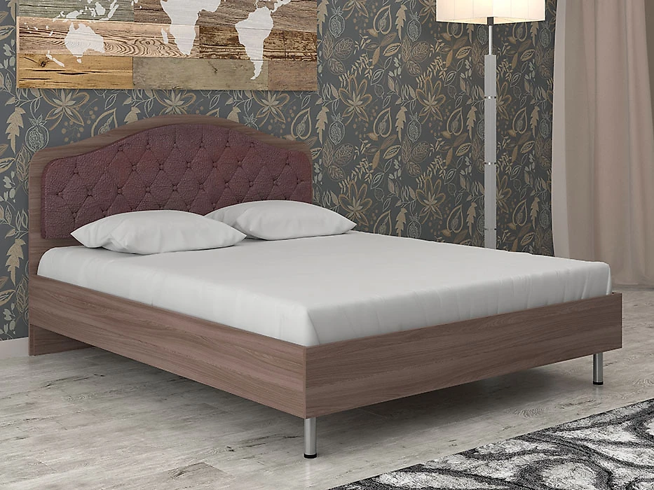 кровать 2 спальная Луиза-3 КС2 Дизайн-2