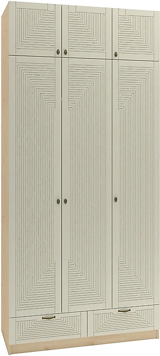 Распашные шкафы ясень шимо Фараон Т-13 Дизайн-1