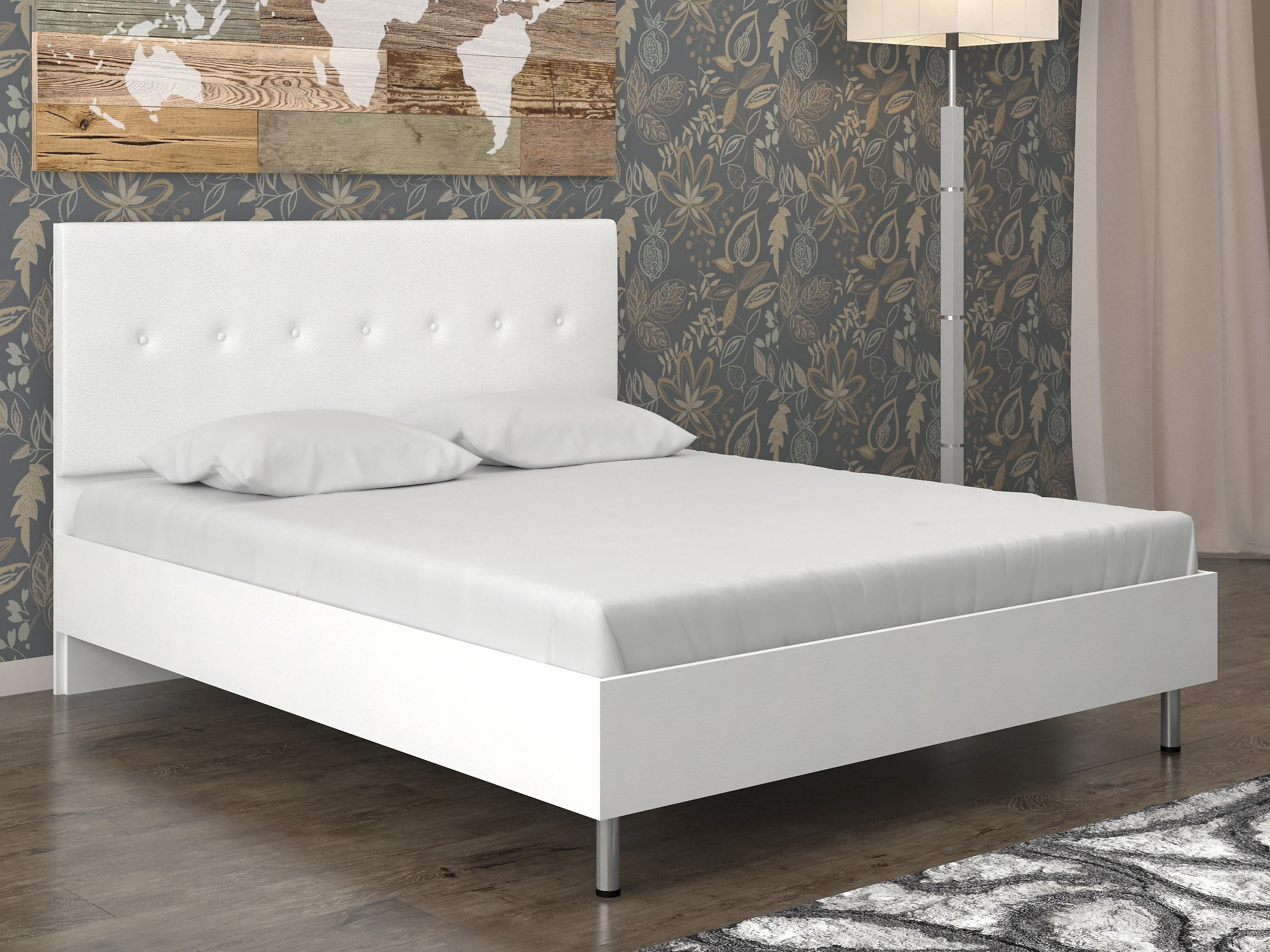 Малогабаритная кровать Луиза-3 П Дизайн-2