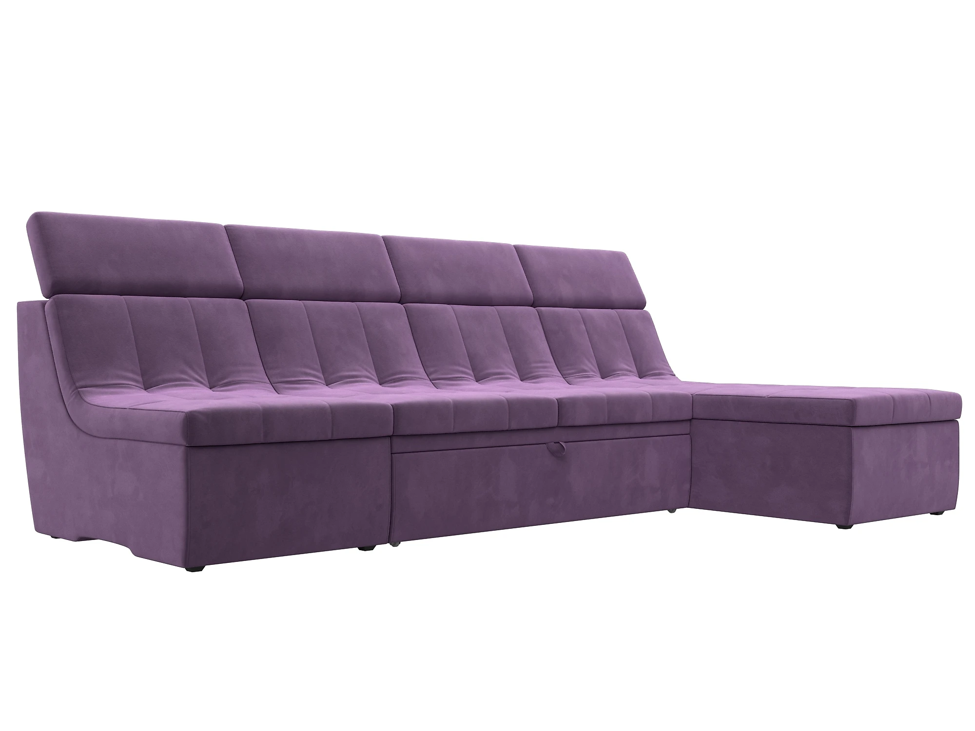 угловой диван с оттоманкой Холидей Люкс Дизайн 6