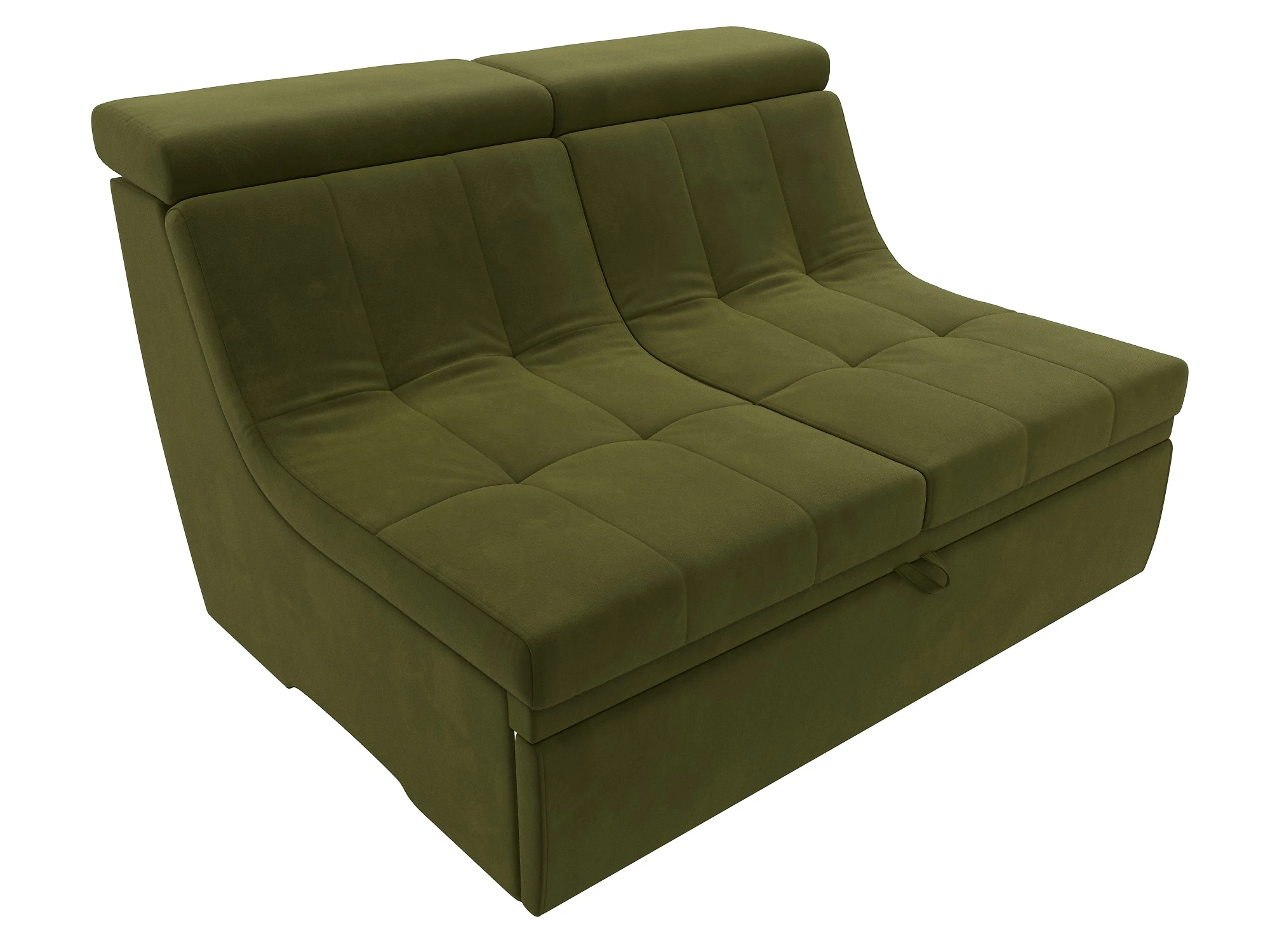  угловой диван с оттоманкой Холидей Люкс Дизайн 4
