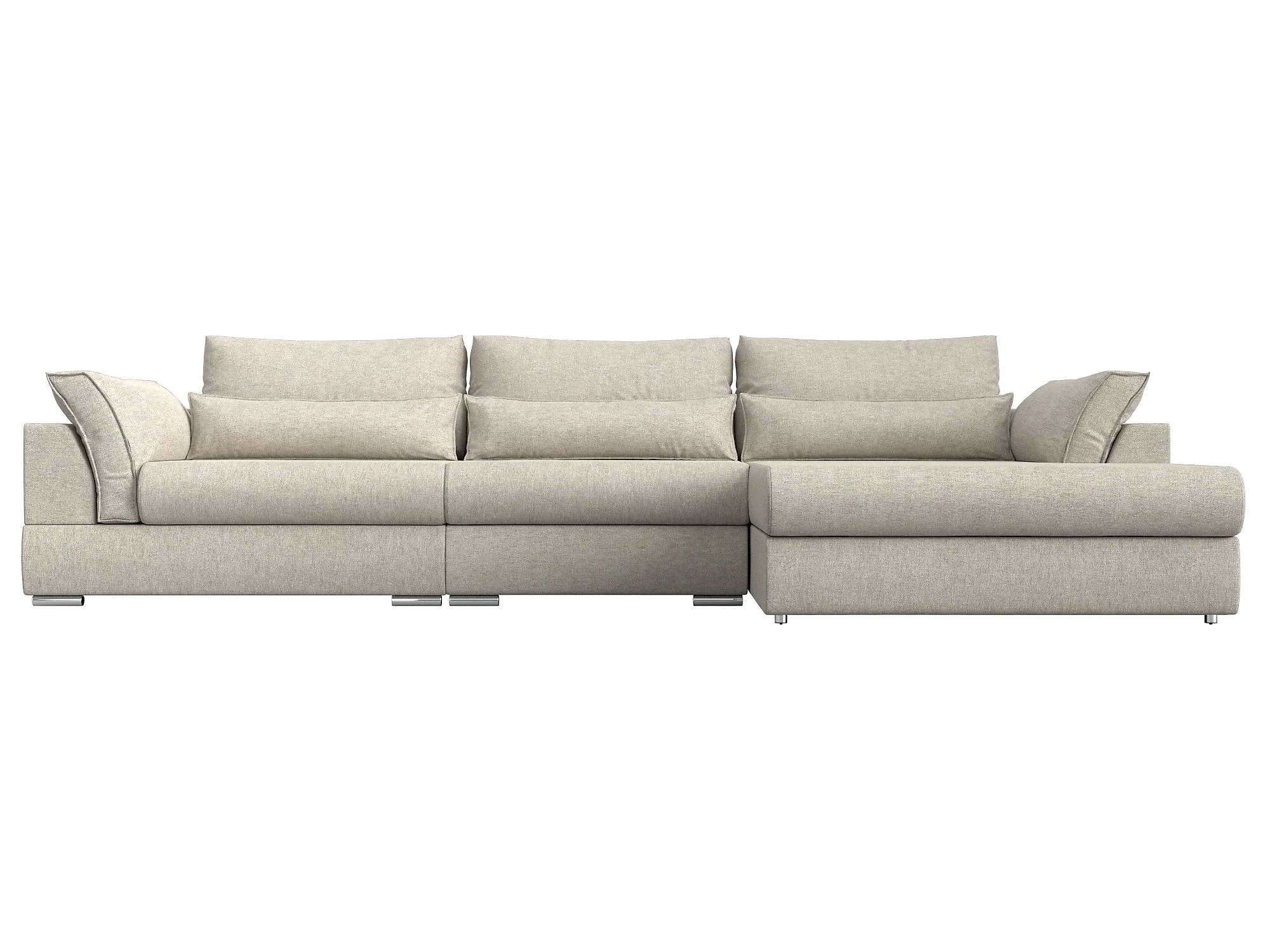  угловой диван из рогожки Пекин Лонг Кантри Дизайн 1