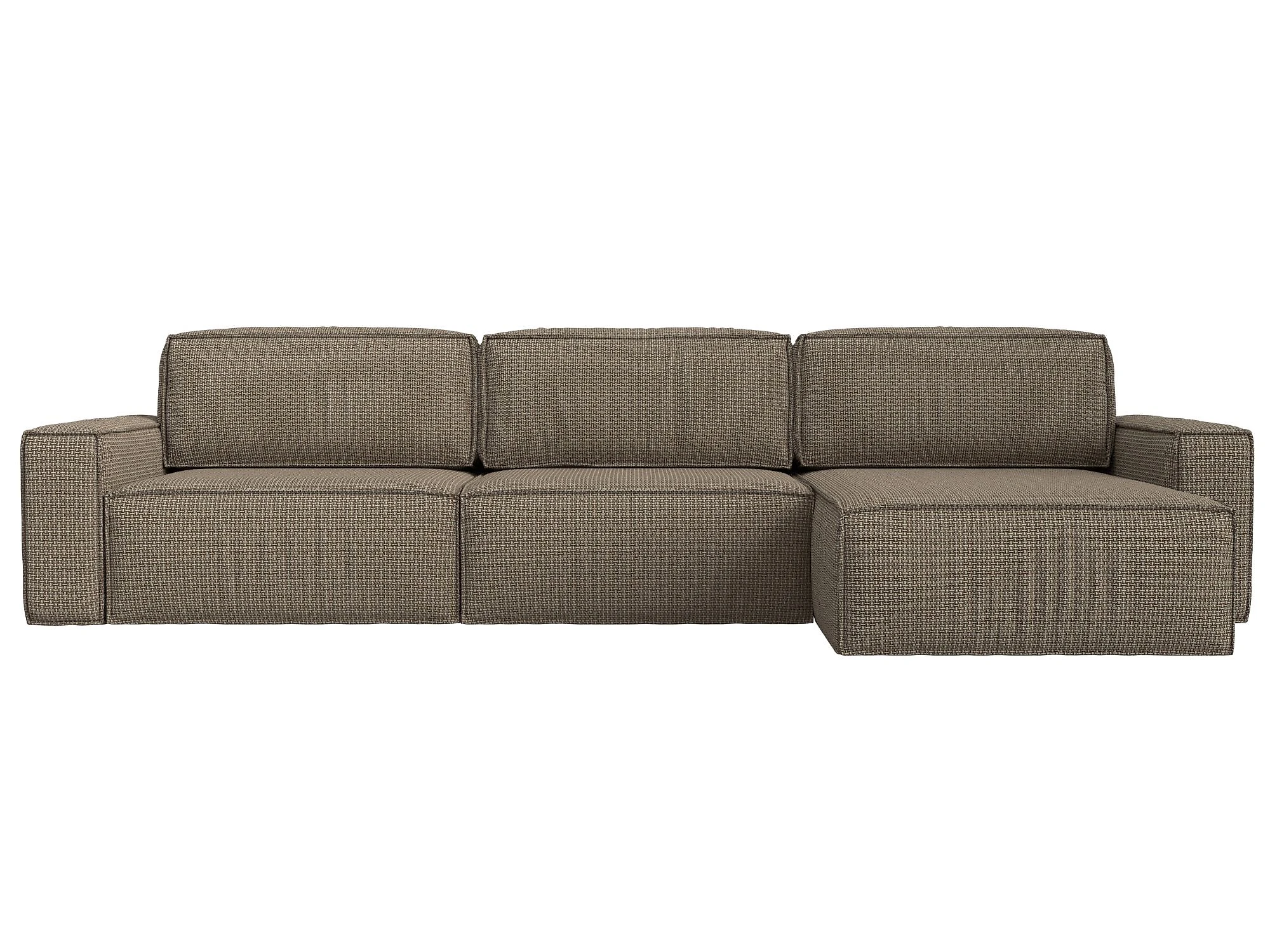  угловой диван из рогожки Прага Классик лонг Дизайн 11