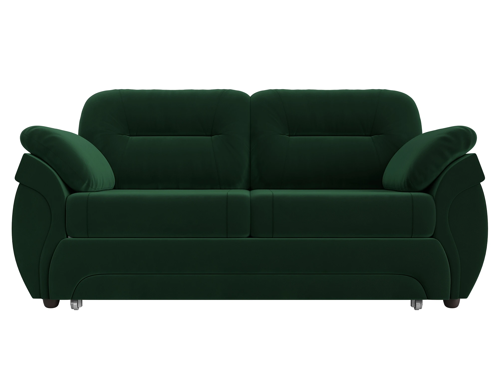 Прямой диван 190 см Бруклин Зеленый