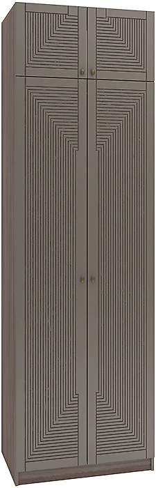Высокий распашной шкаф Фараон Д-5 Дизайн-2