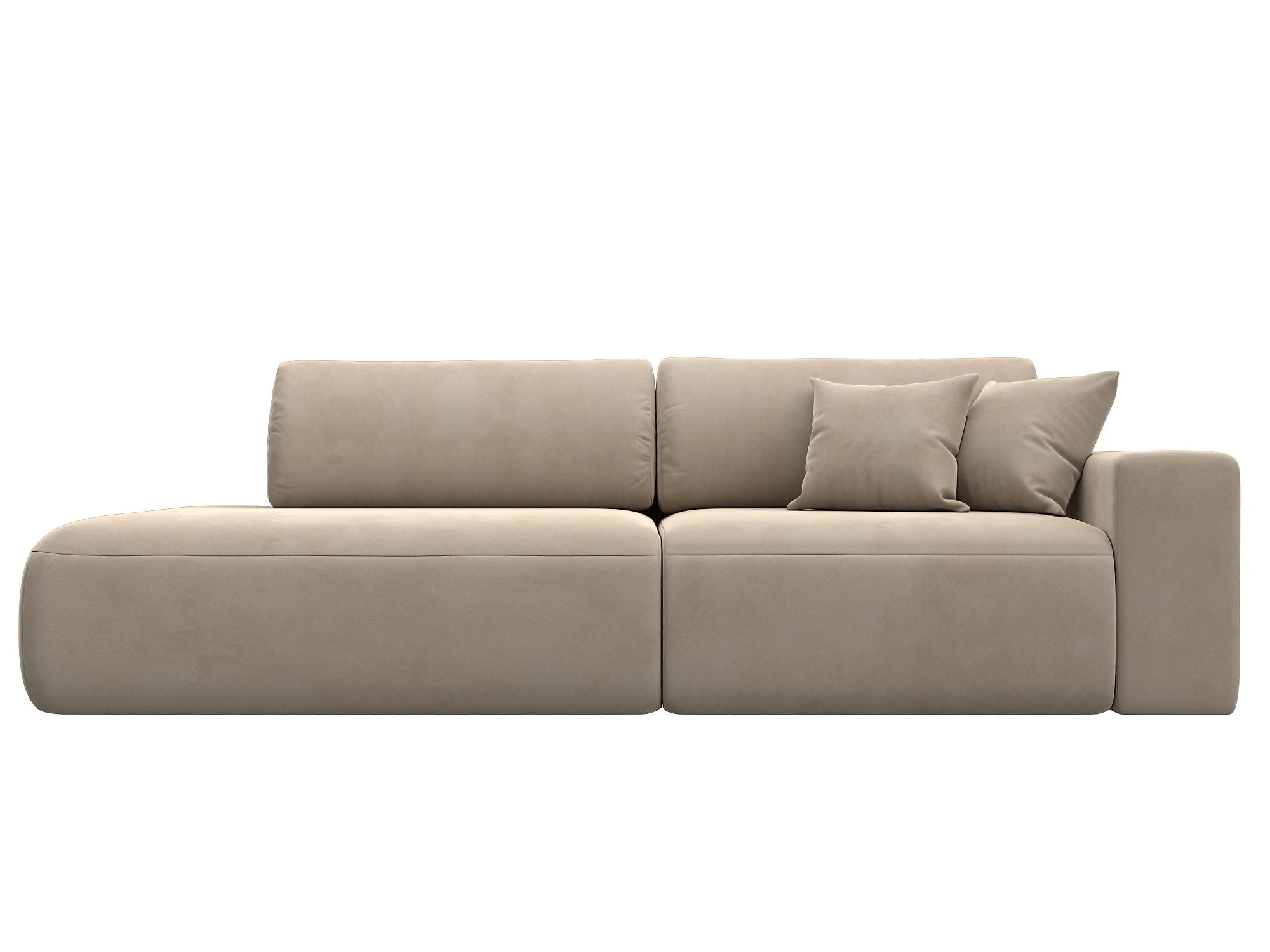 спальный диван в гостиную Лига-036 Модерн Плюш Дизайн 1