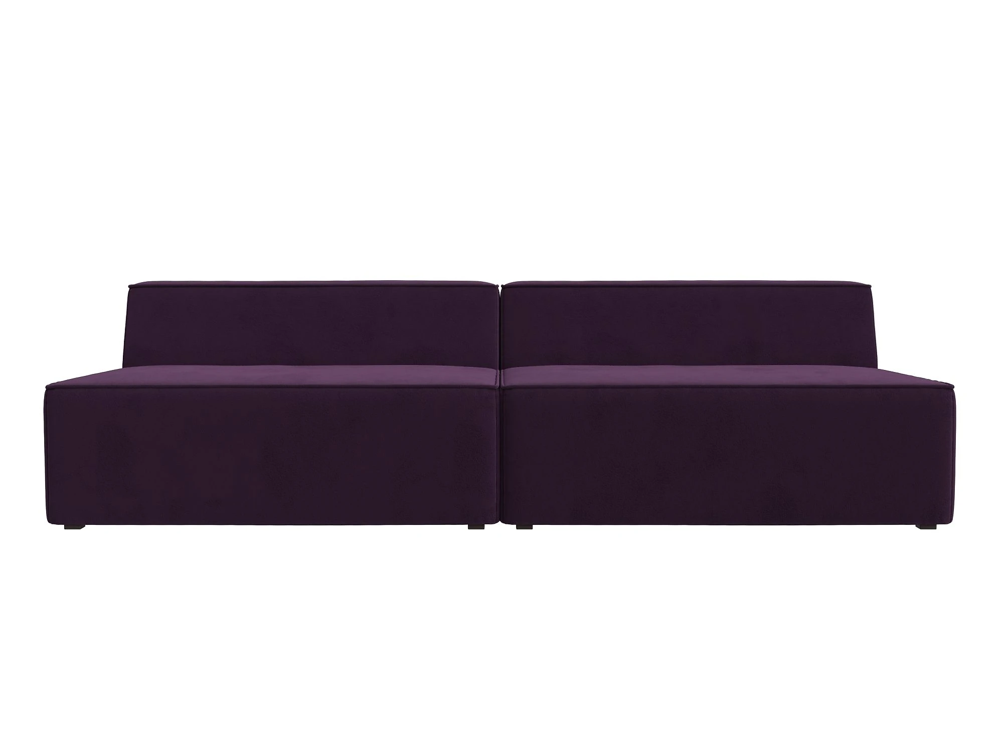 Фиолетовый модульный диван Монс Плюш Дизайн 15