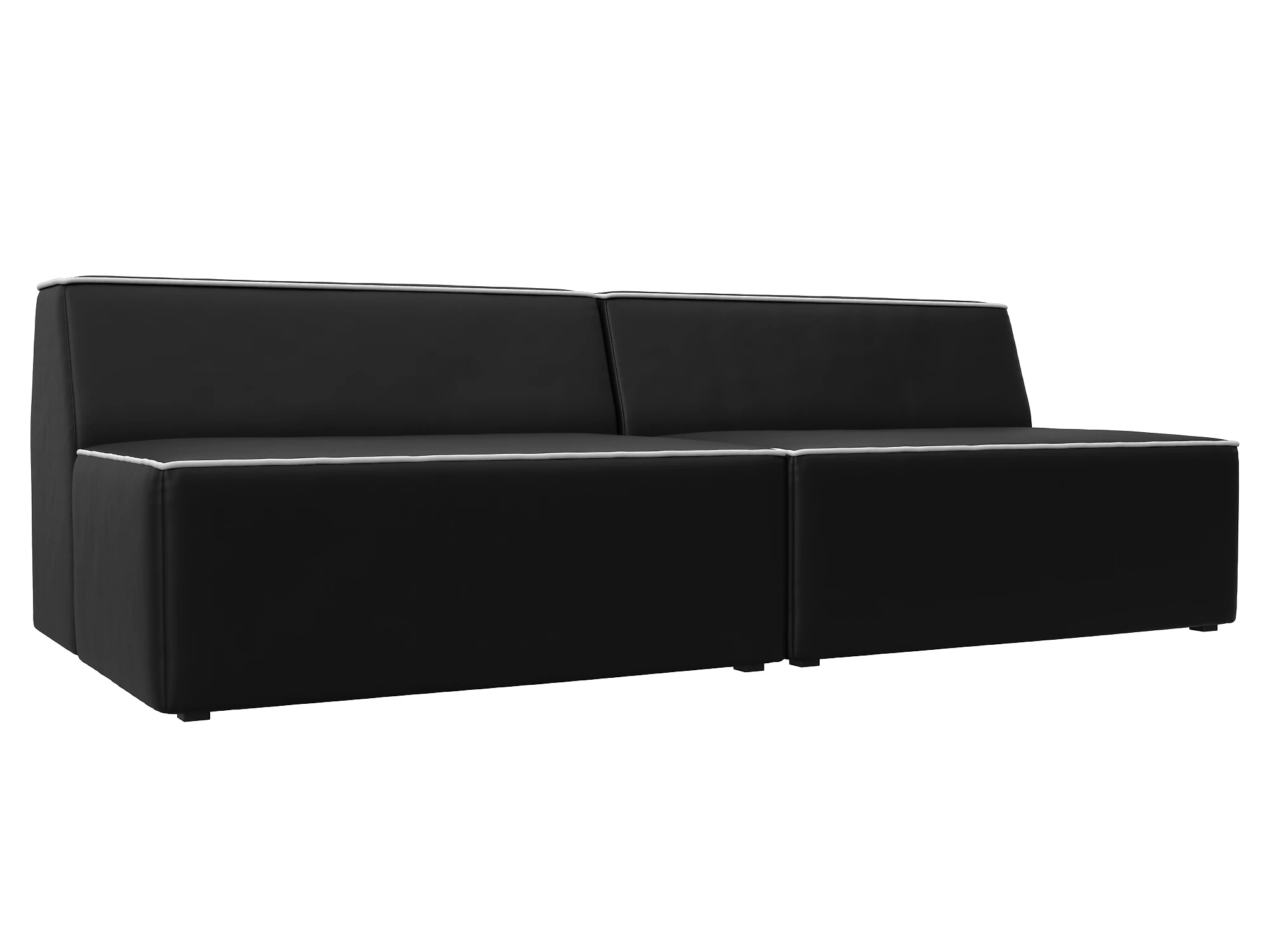 Чёрный модульный диван Монс Дизайн 30