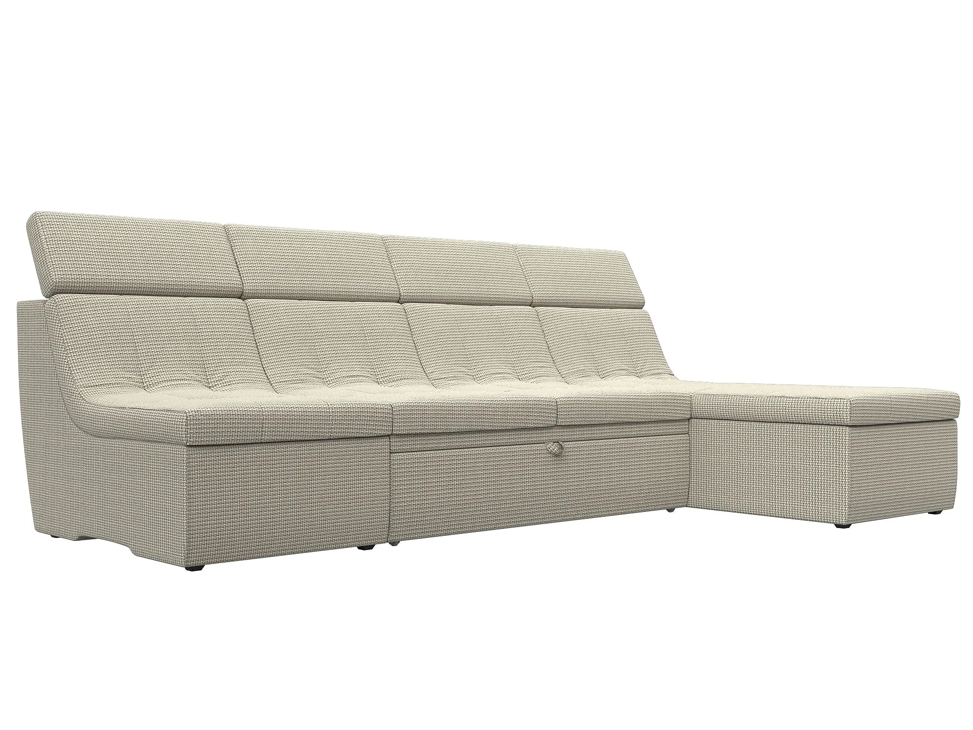 угловой диван с оттоманкой Холидей Люкс Дизайн 13
