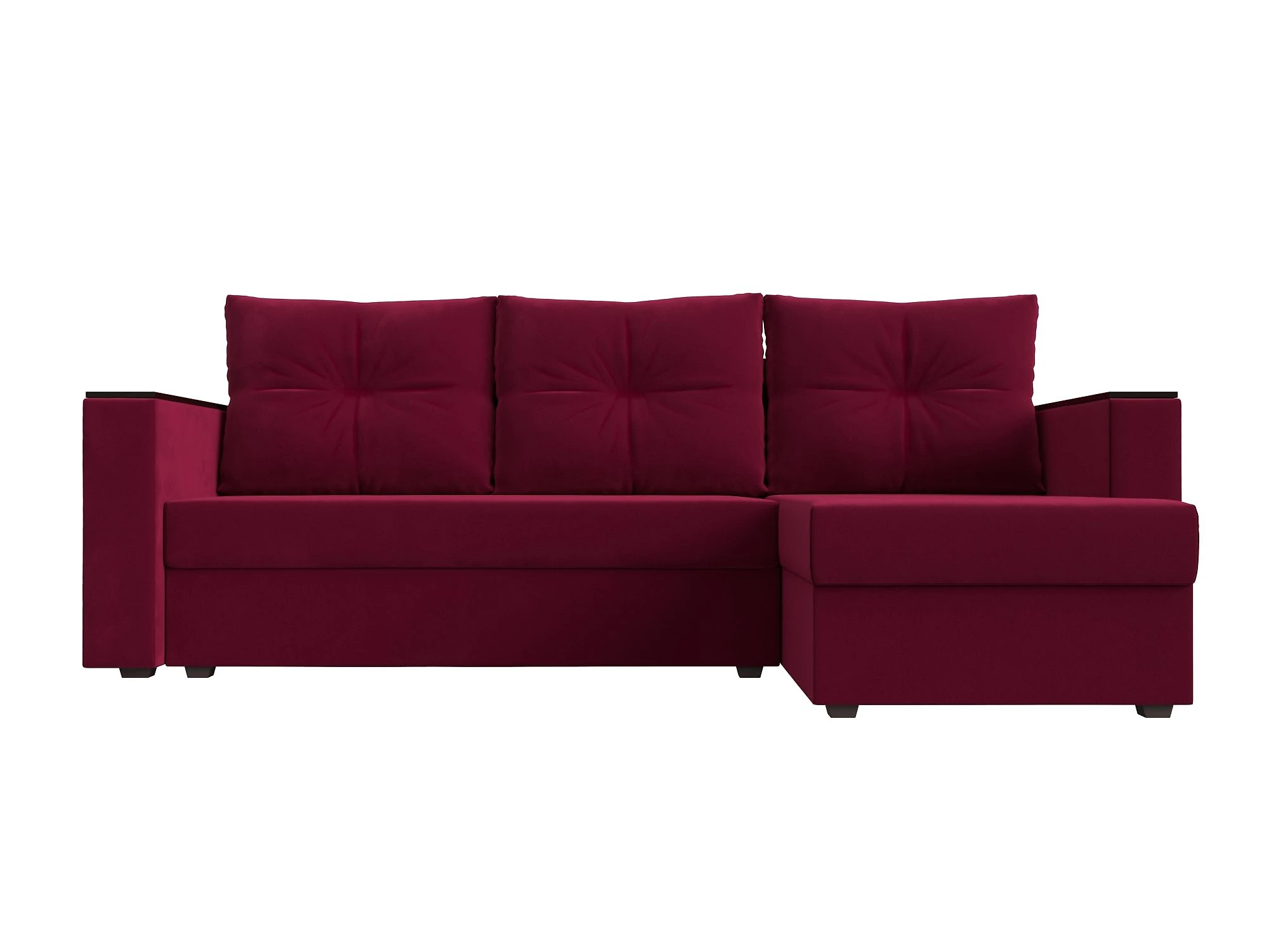 Двухместный угловой диван Атланта Лайт без стола Дизайн 2