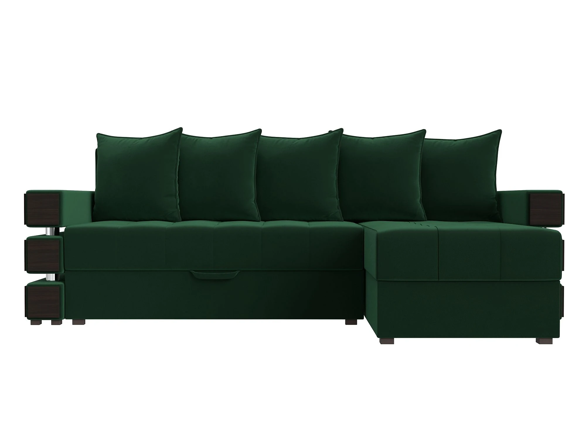 Угловой диван из ткани антикоготь Венеция Плюш Дизайн 5
