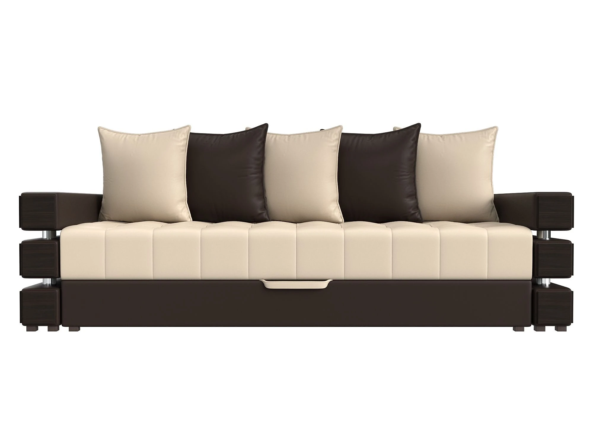 Раскладной кожаный диван Венеция Дизайн 28