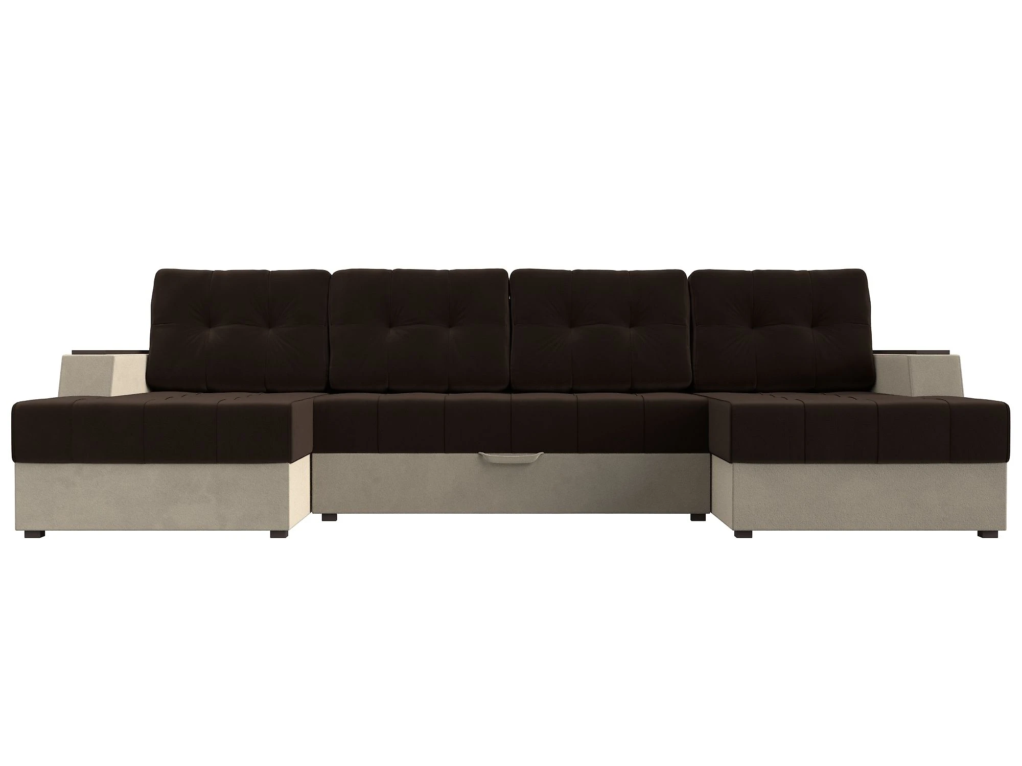 угловой диван с оттоманкой Эмир-П Дизайн 30