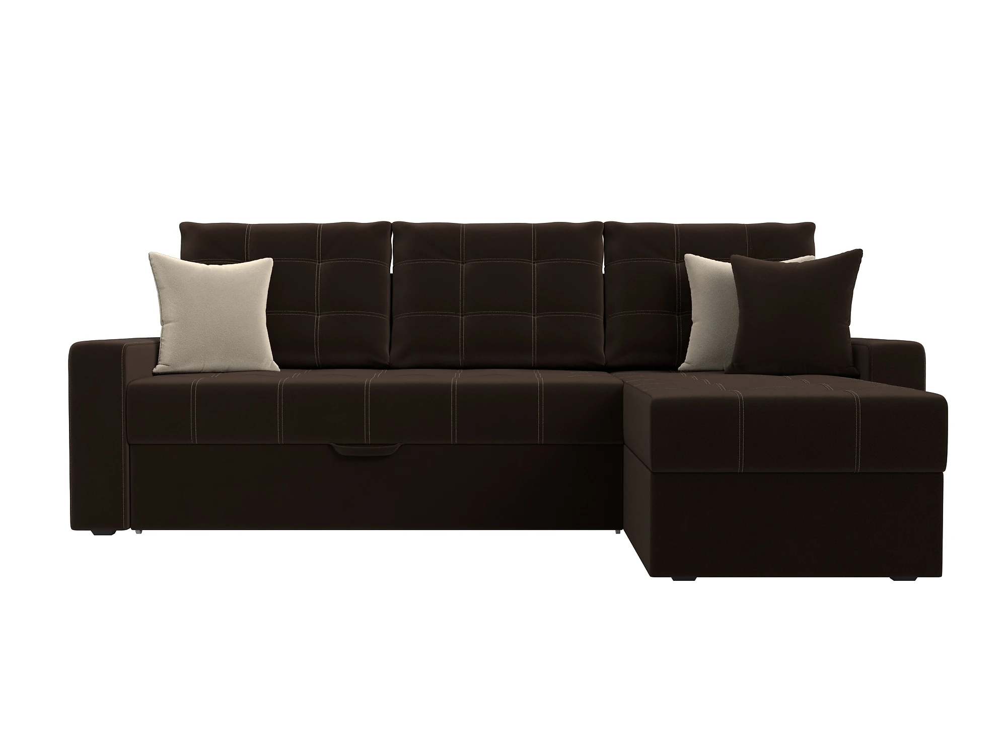 Угловой диван с правым углом Ливерпуль Дизайн 7