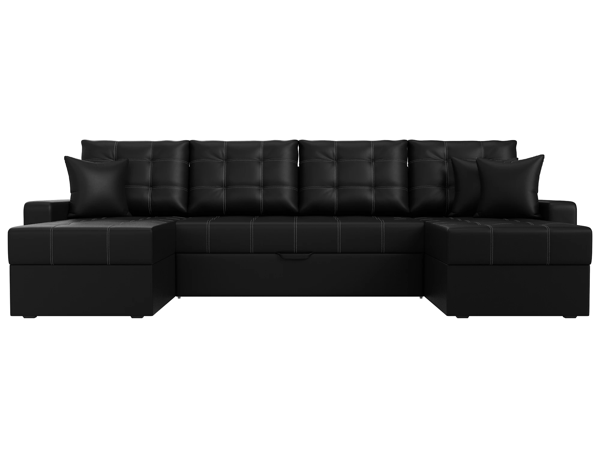 угловой диван с оттоманкой Ливерпуль-П Дизайн 9