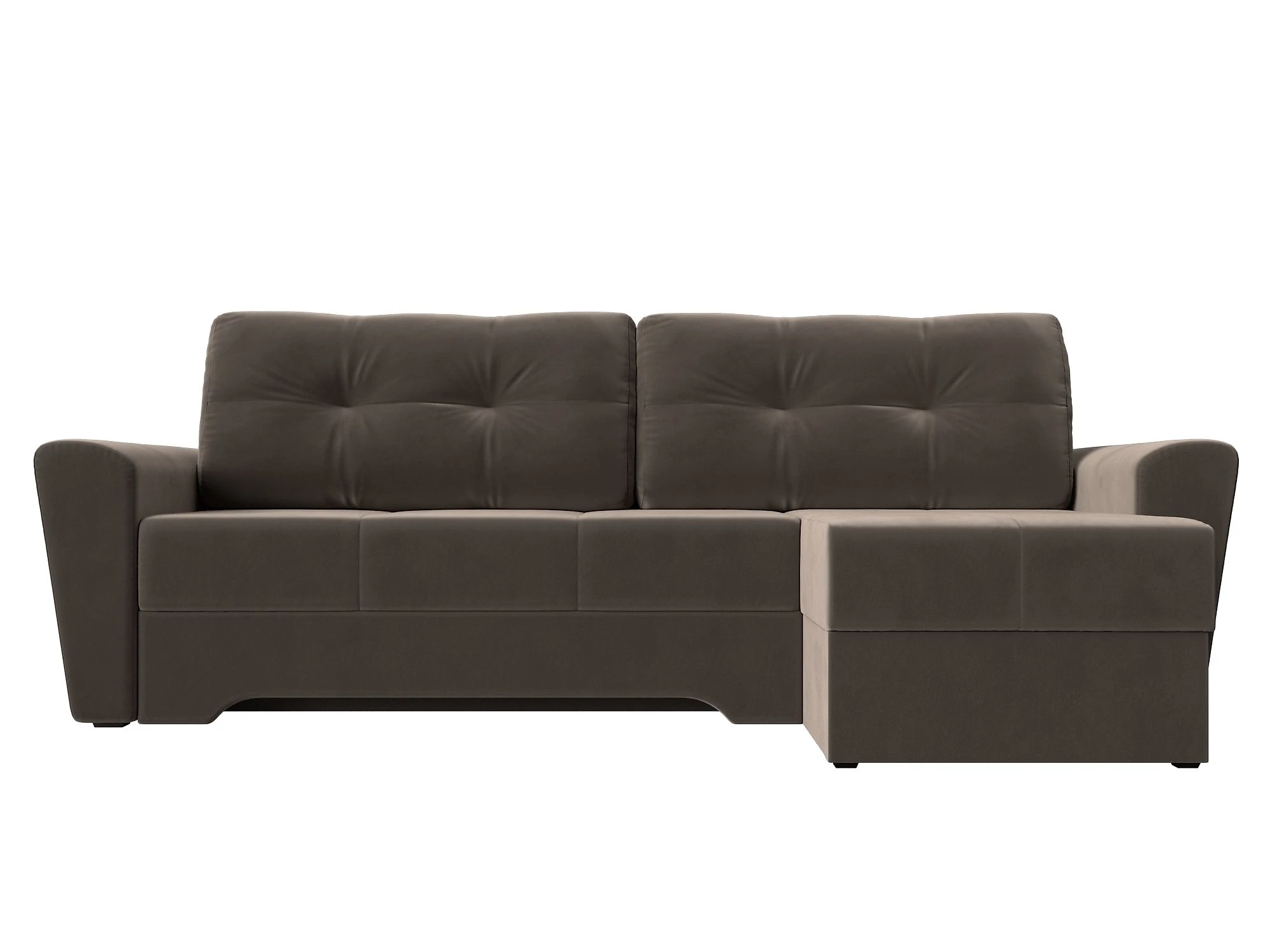 Угловой диван для гостиной Амстердам Плюш Дизайн 4