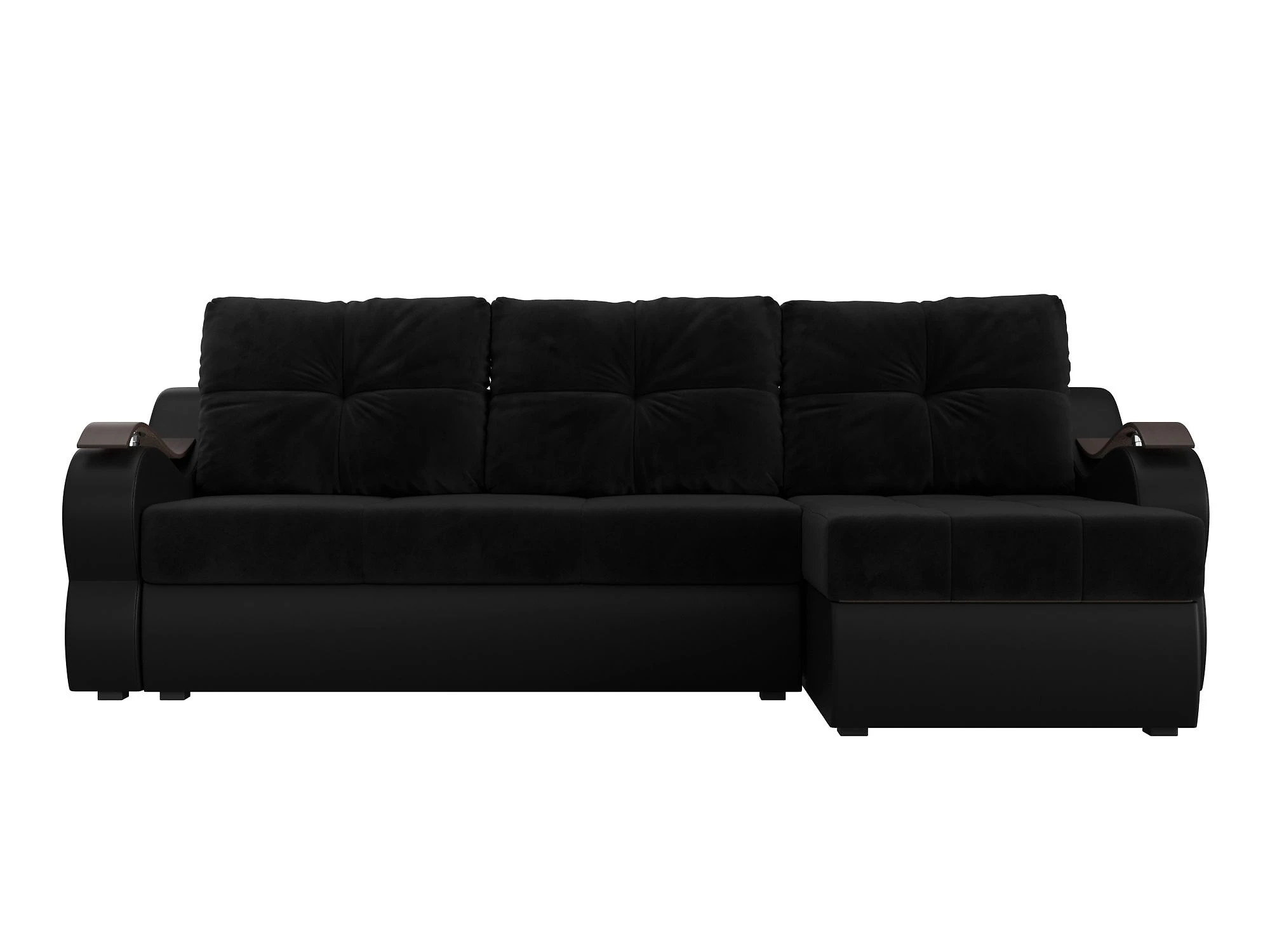 Угловой диван из ткани антикоготь Меркурий Плюш Дизайн 7