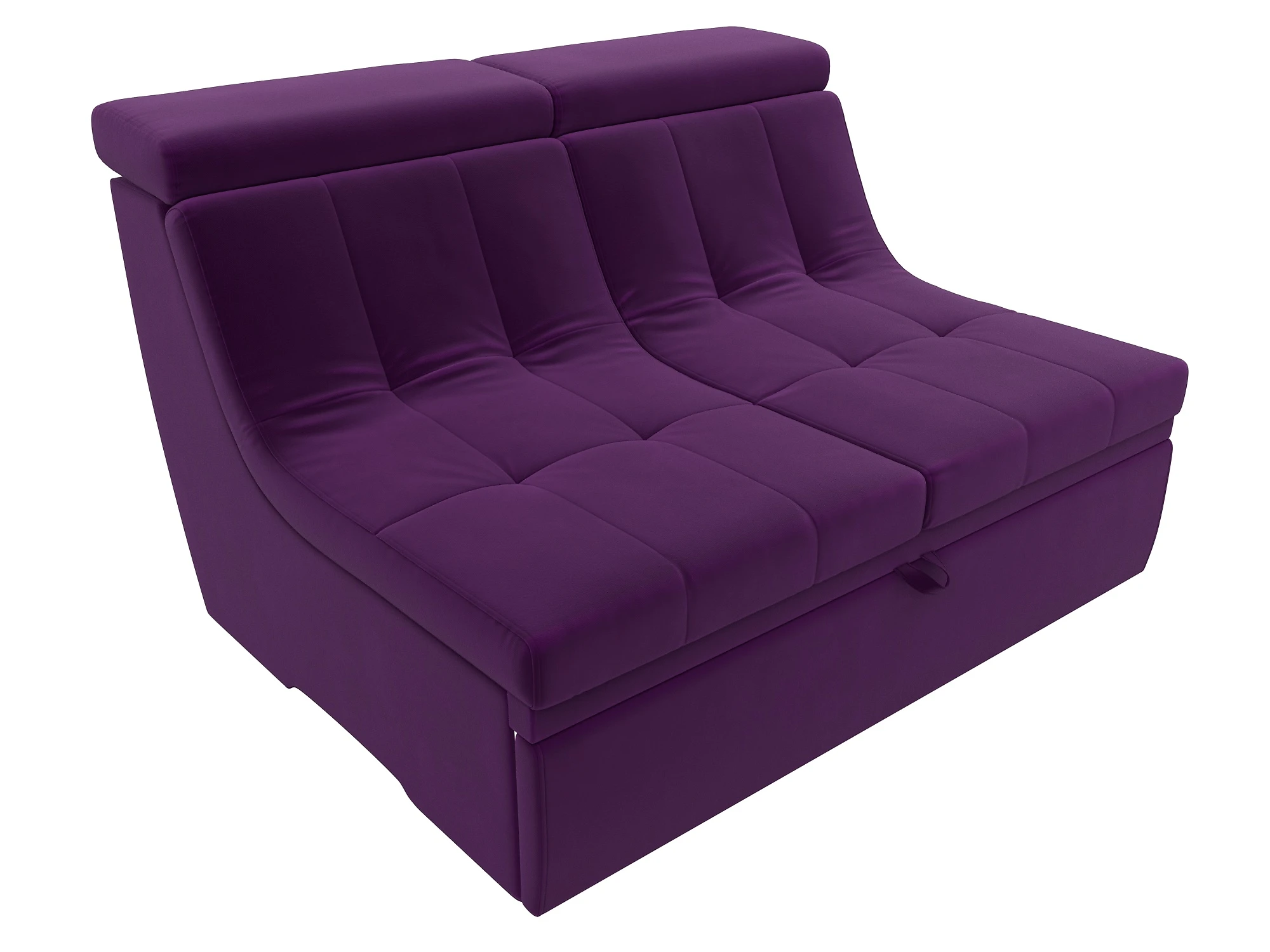 Фиолетовый модульный диван Холидей Люкс Дизайн 7