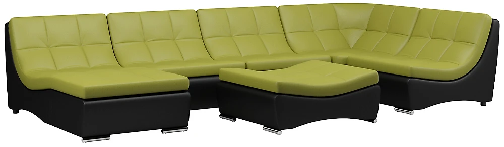 гостиный диван Монреаль-7 Дизайн 5 кожаный