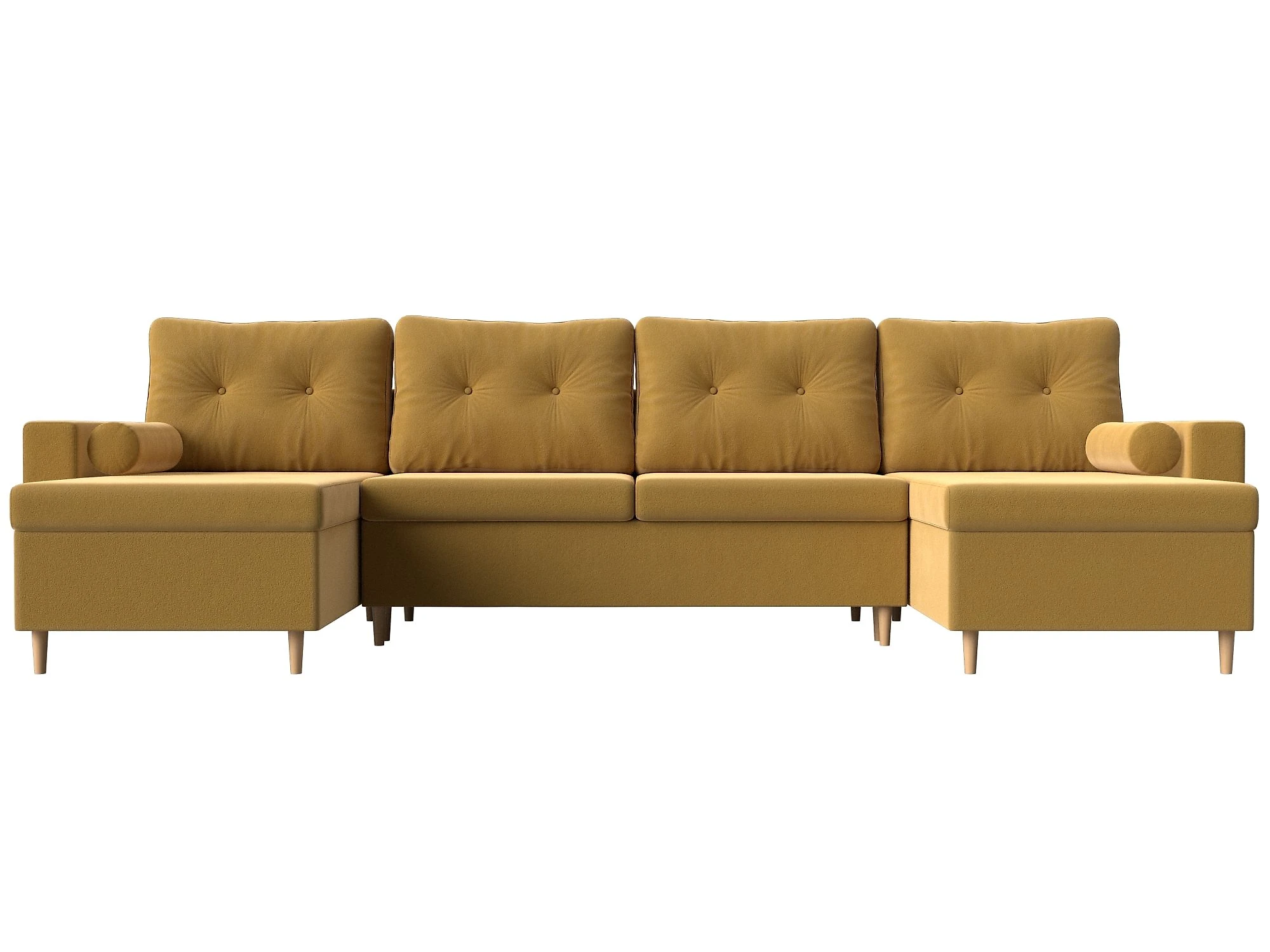 Угловой диван с канапе Белфаст-П Дизайн 11