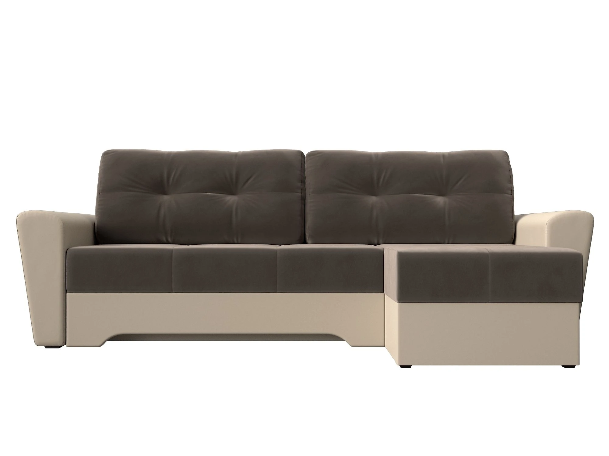 Угловой диван для гостиной Амстердам Плюш Дизайн 13