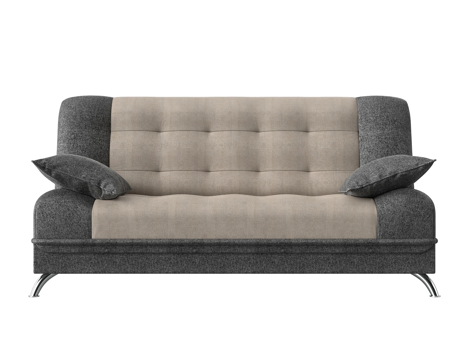 Прямой диван серого цвета Анна Кантри Дизайн 5 книжка