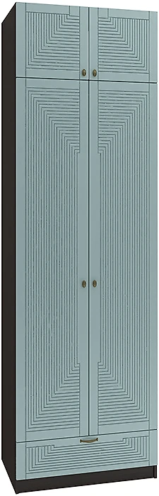 Прямой распашной шкаф Фараон Д-6 Дизайн-3