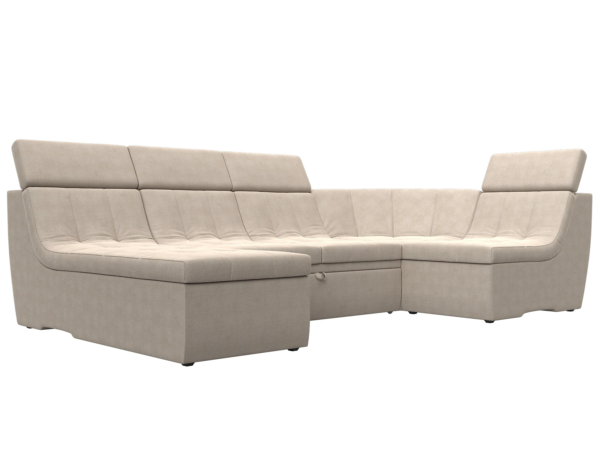 Модульный диван со спальным местом Холидей Люкс-П Кантри Дизайн 1