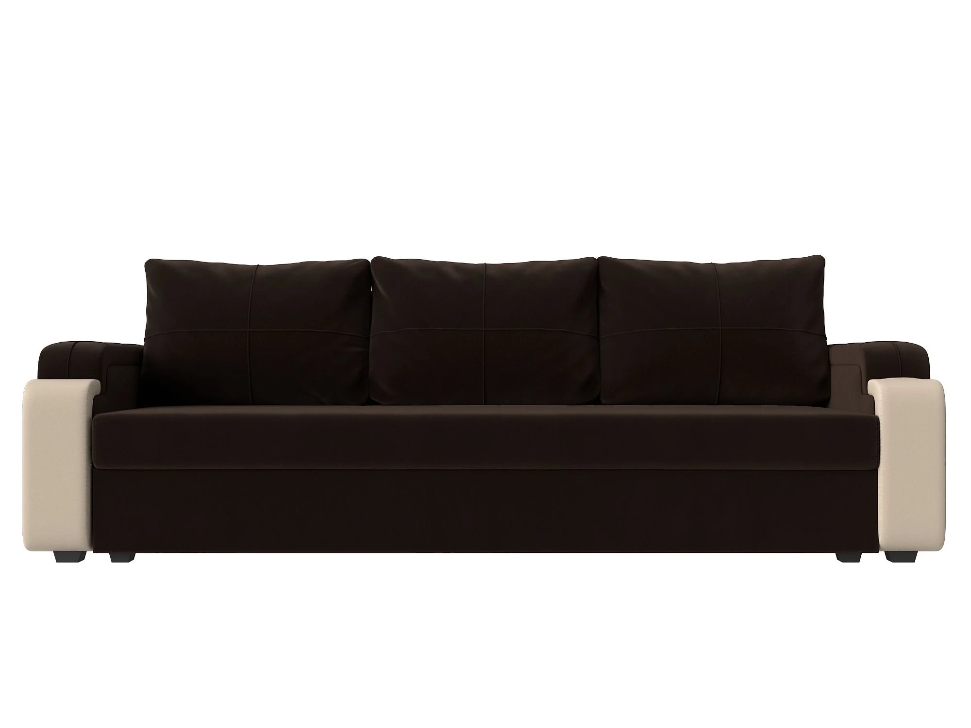 Прямой кожаный диван Николь Лайт Дизайн 6