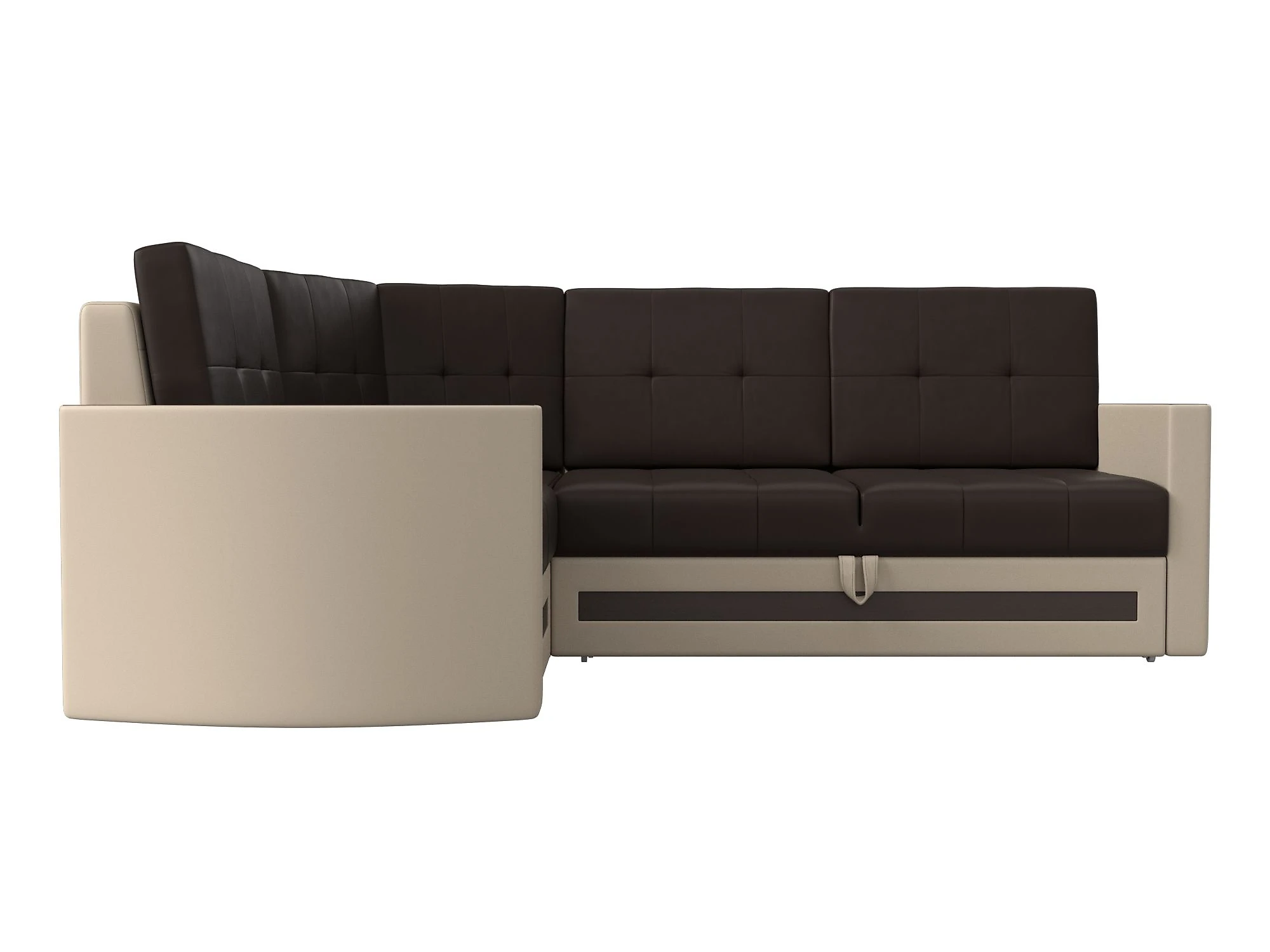 Светлый угловой диван Белла Дизайн 36