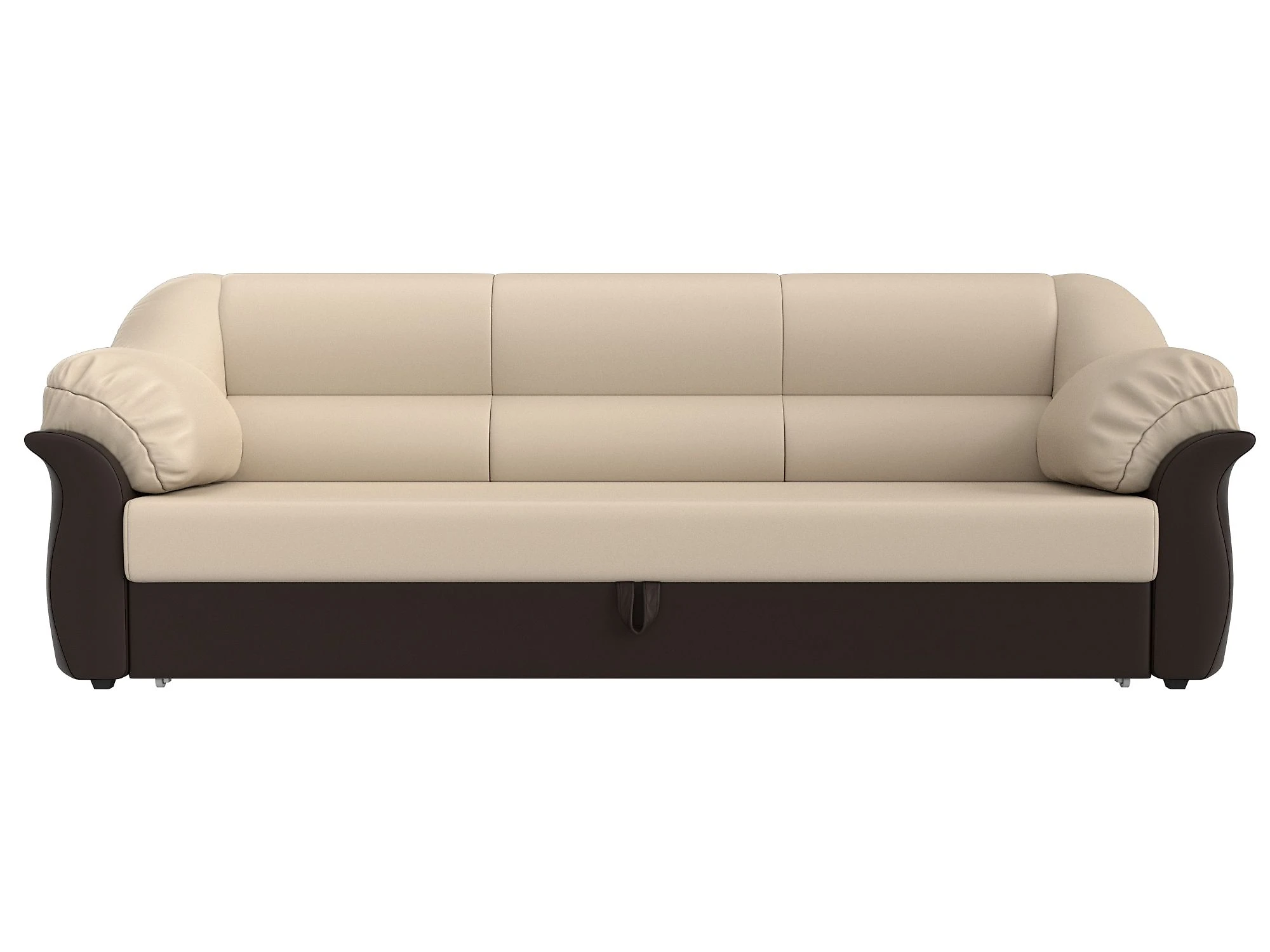 Прямой кожаный диван Карнелла Дизайн 6