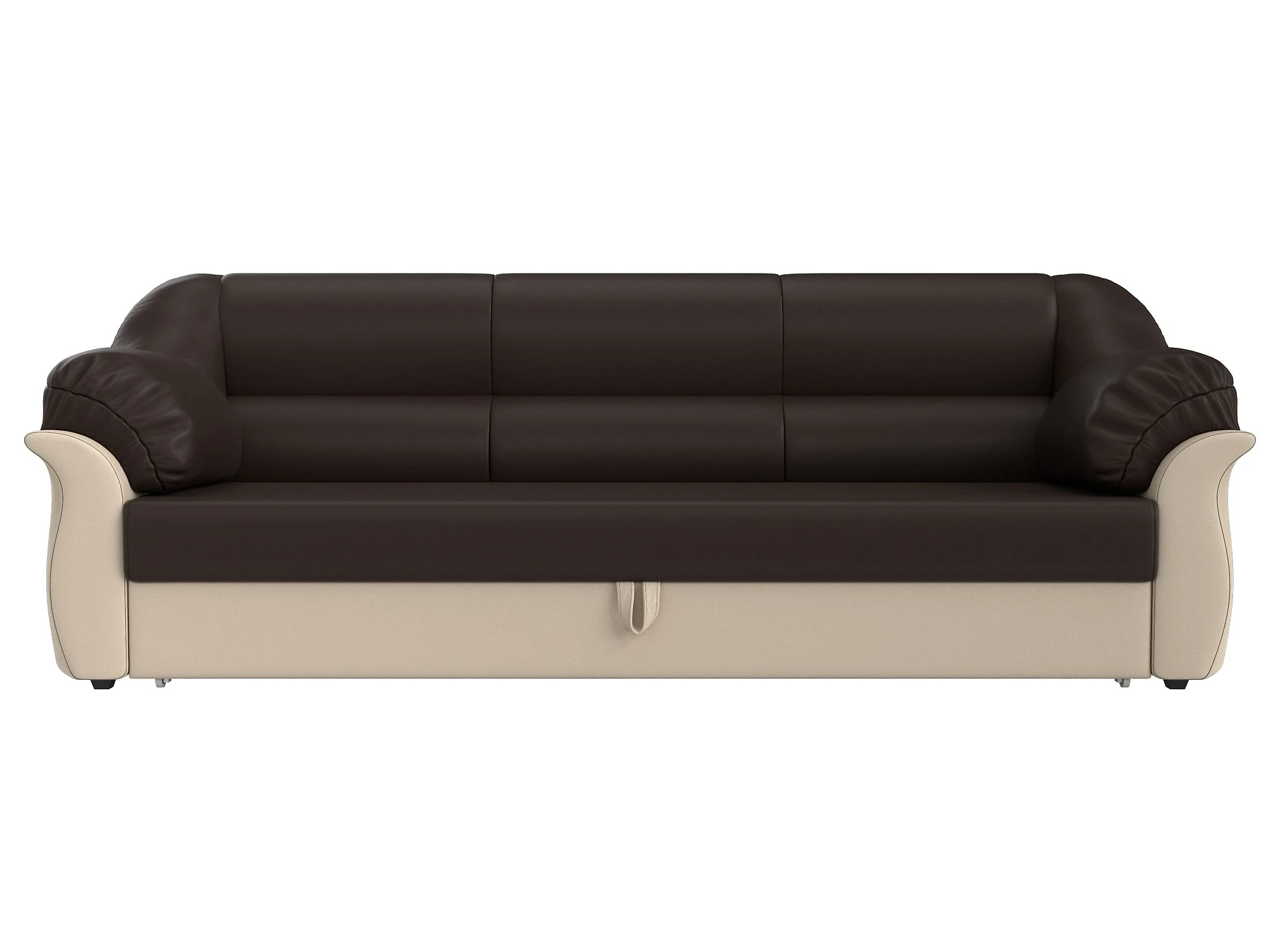 Прямой кожаный диван Карнелла Дизайн 4