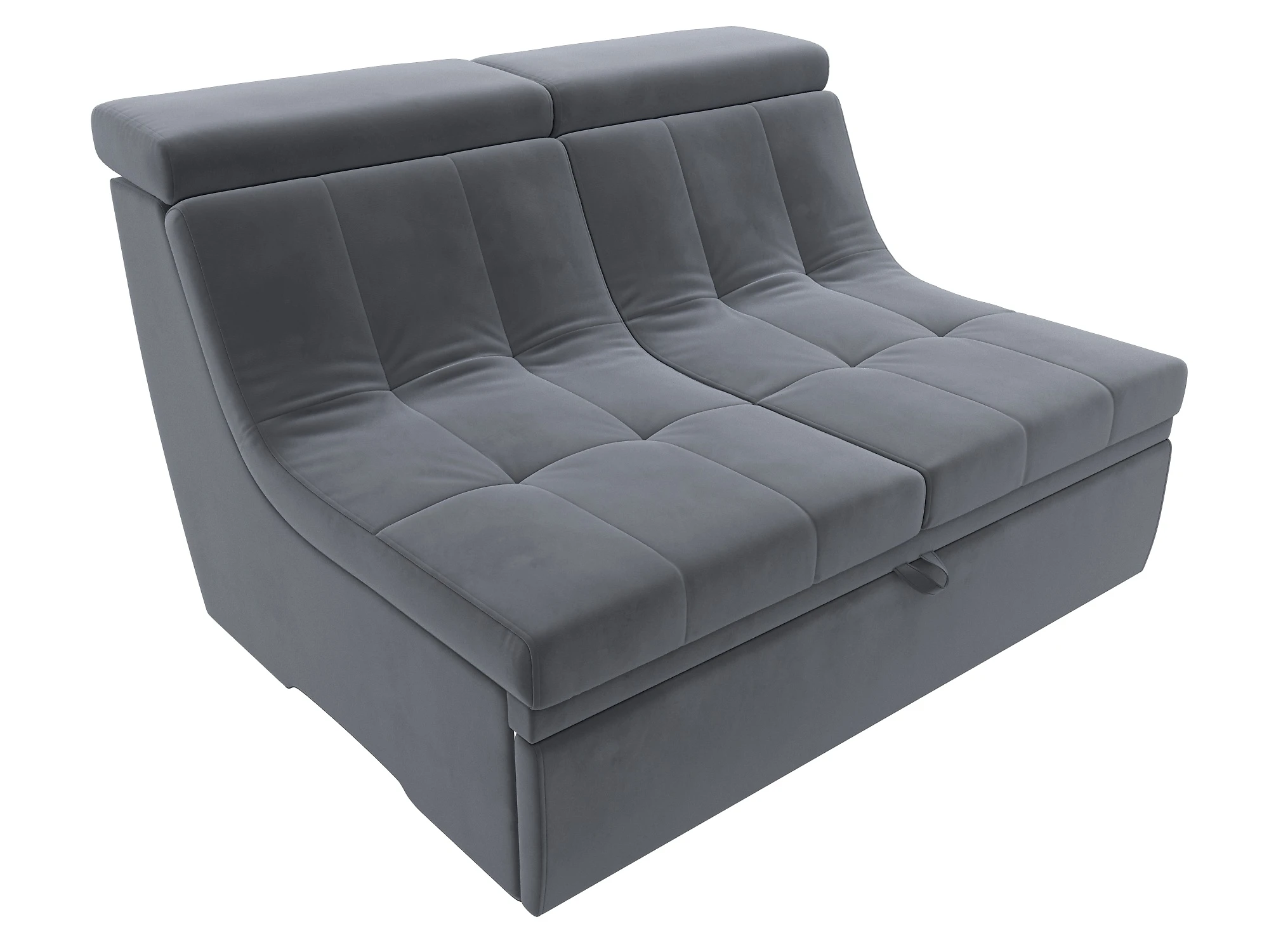  угловой диван с оттоманкой Холидей Люкс Плюш Дизайн 5
